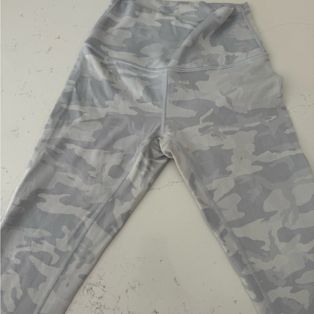 Lululemon Wunder Under Camo Leggings